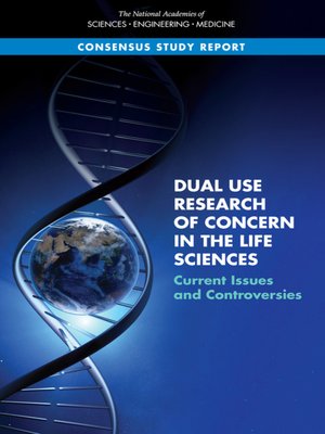 cover image of Dual Use Research of Concern in the Life Sciences